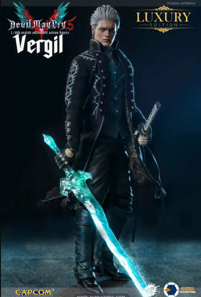 ASMUS TOYS THE DEVIL MAY CRY SERIES : VERGIL (DMC V) LUXURY EDITION