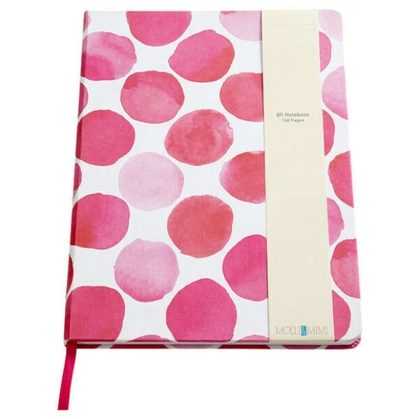 Molli & Mimi Textured B5 Notebook - Pink – Target Australia