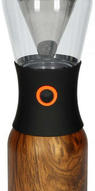 Asobu brew coffee maker in wood