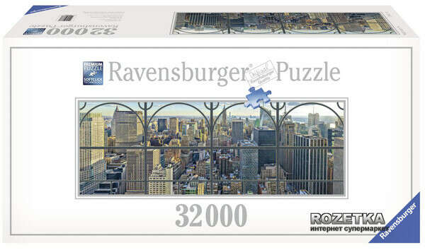 Пазл "Ravensburger: Вид На Манхеттен" 32000 элементов