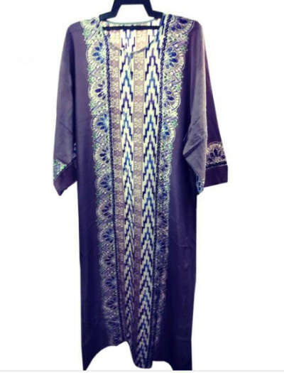 Long Sleeve Kaftan Night Dress