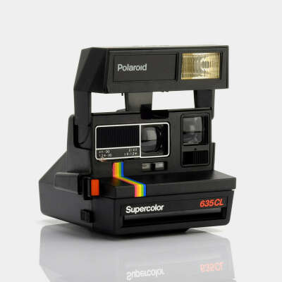 Polaroid 600 Supercolor 635 CL Instant Film Camera