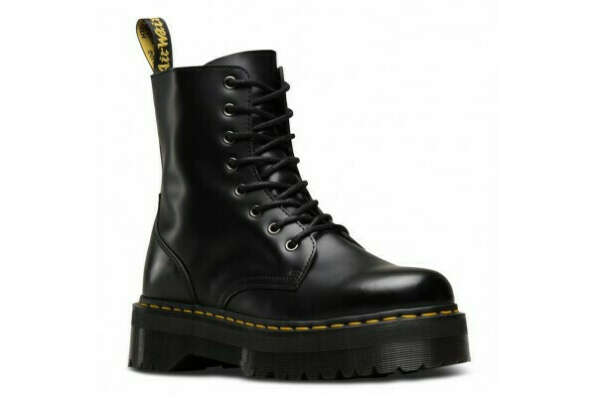 DR.MARTENS 1460 JADON BLACK С ЧЕРНЫМ МЕХОМ