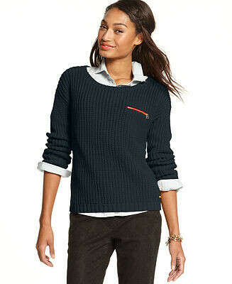 Tommy Hilfiger Long-Sleeve Scoop-Neck Sweater