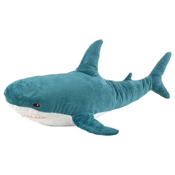 BLÅHAJ Soft toy, shark, 100 cm - IKEA