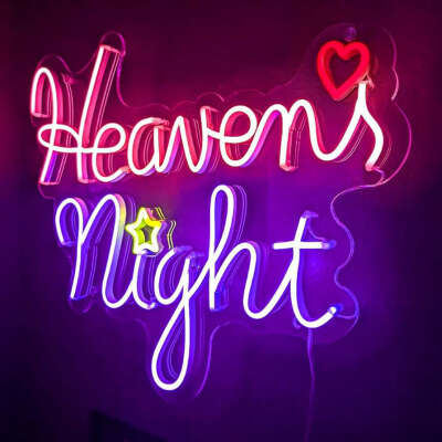 heavens night neon