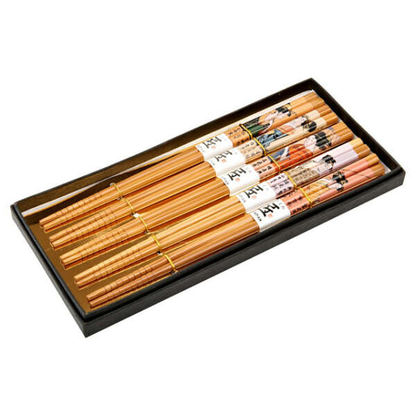 Набор палочек для суши бамбук 4 шт