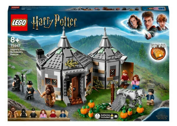 Конструктор LEGO Harry Potter 75947 Хижина Хагрида: спасение Клювокрыла, 496 дет.