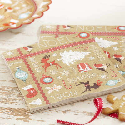 Christmas table napkins