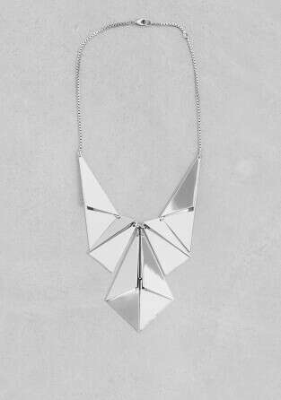 Fold-Shape Necklace
