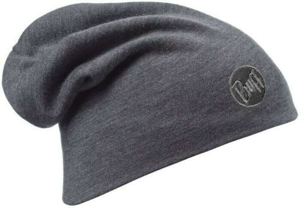 Теплая шерстяная шапка-бини Buff Grey 2020 - купить по выгодной цене | Банданы, шарфы и повязки Buff из Испании