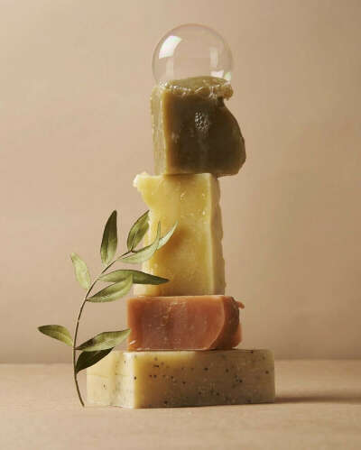 Натуральное оливковое мыло
