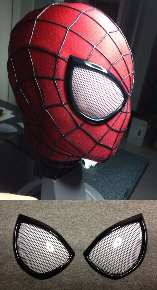 Lenses for Spider-Man mask by Comicsuitfactory