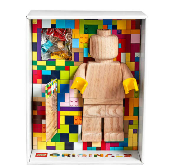 Деревянная минифигурка LEGO