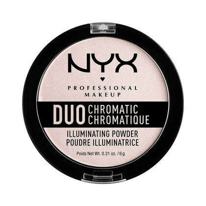 хайлайтер NYX Duo Chromatic Illuminationg Powder