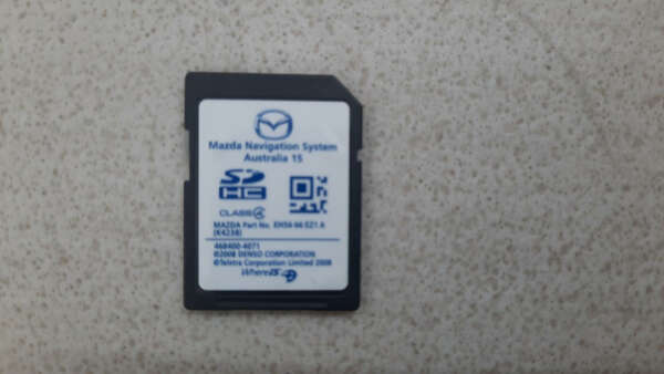 MAZDA CX7 STEREO/HEAD UNIT SD CARD ONLY, ER, 10/09-02/12