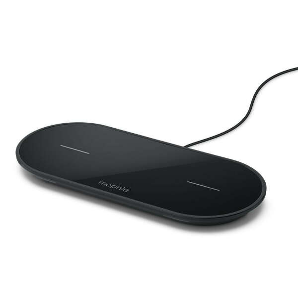 mophie dual wireless charging pad - Black