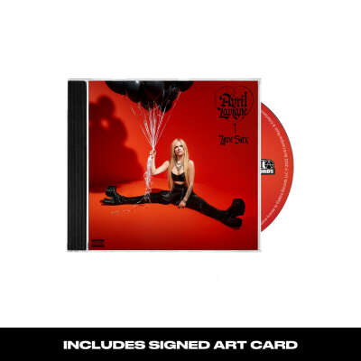 Avril Lavigne -- Love Sux CD (подписанный)