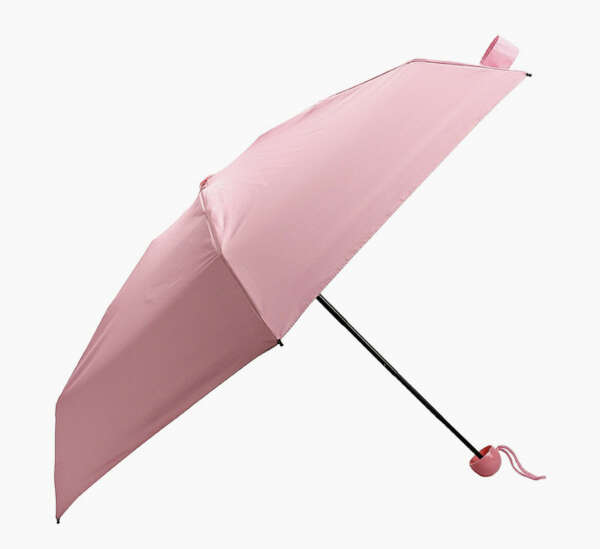 хороший складной зонт (однотонный/простой паттерн)