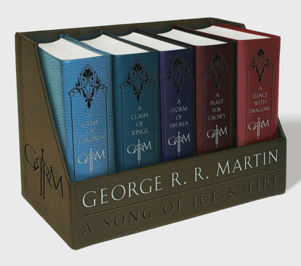 Game of Thrones leather bound book set