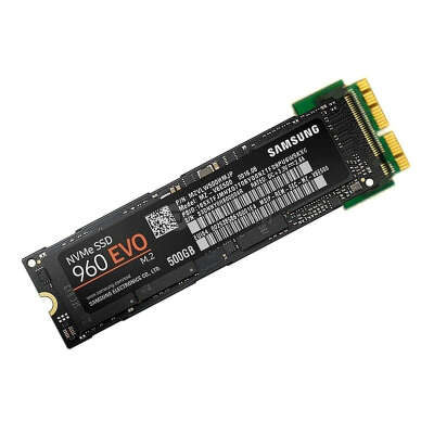 Комплект PCI-E NVMe SSD Samsung 960 EVO 500 Gb для MacBook Retina, Air, iMac 2013 - 2017, Mac mini 2014 с инструментом