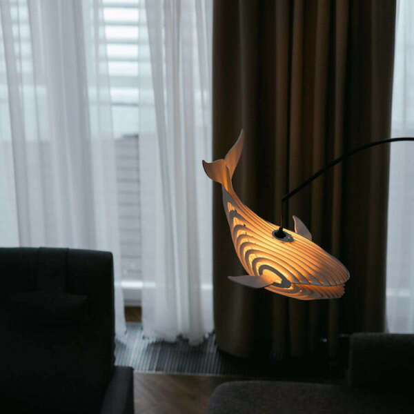 Whale lamp