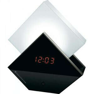 Световые часы-будильник Uniel UTV 70 со встроенным многоцветным светильником и полифоническими мелодиями
