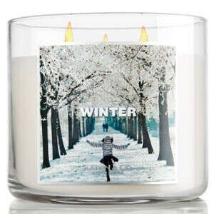 Winter mini candle, Bath & Body Works