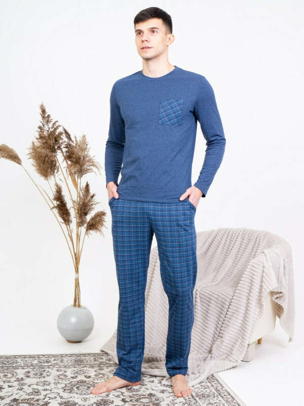 Мужской костюм; Пижама для мужчин; Домашний мужской комплект; Большие размеры; В подарок , NSD-STYLE