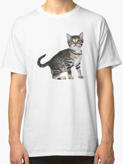 футболка тони старка с котенком