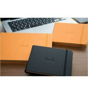 Rhodia Webnotebook Landscape Black Medium