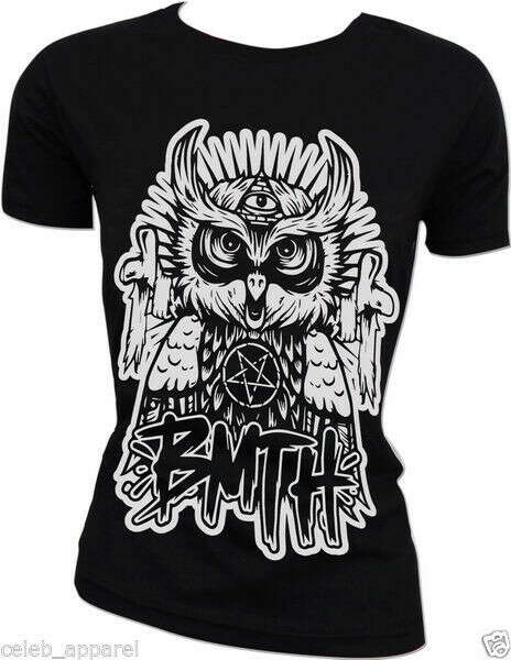 New OWL Bring Me the Horizon Oliver Sykes Lee Malia BMTH Top T Shirt Women