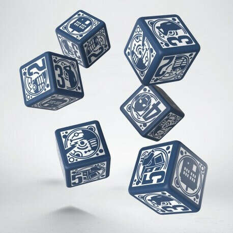 Doctor Who 6D6 RPG Deluxe Dice set (6)