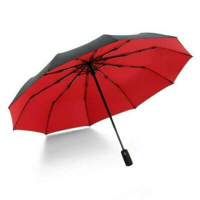 красно-чёрный зонт