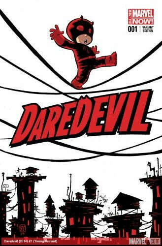 Daredevil #1 (2014 All New Marvel Now Series) Skottie Young "Baby" Variant