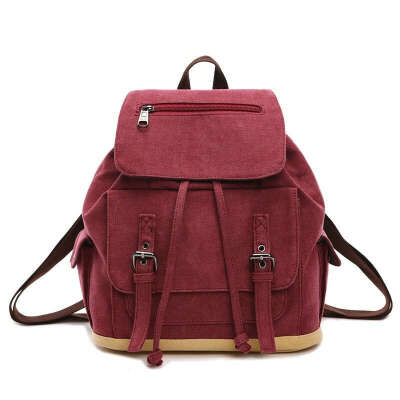 Women&#039;s Solid Color String Backpack - Ult Travel Bag