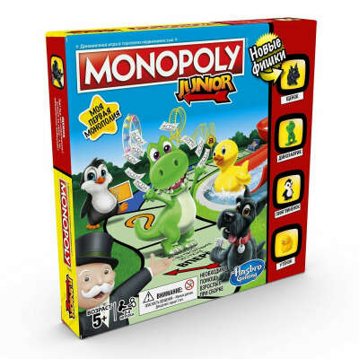 Игра настольная Монополия Джуниор MONOPOLY A6984