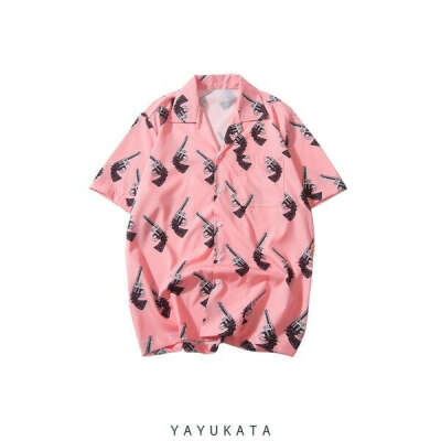 YAYUKATA SC2 Gun Print Shirt