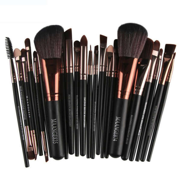 Cinderella - 22PCS/set Professional Makeup Brushes with Soft Synthetic Hair - Qooru