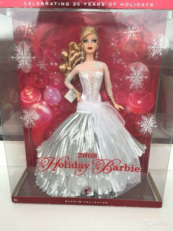 Holiday Barbie 2008