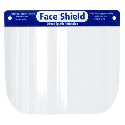 Plastic Protective Face Shield w/ Foam Padding