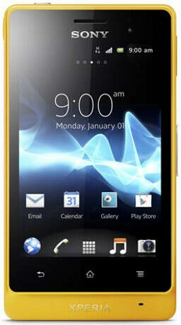 Смартфон Sony Xperia go Yellow
