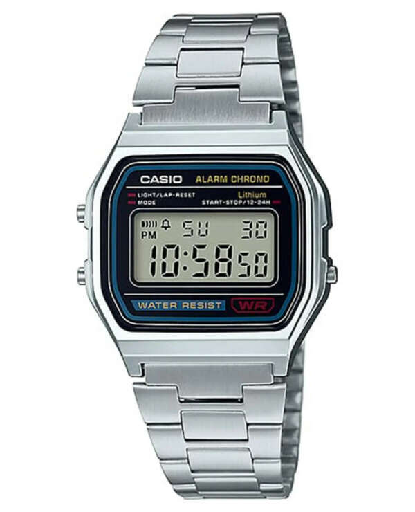 Часы Casio Vintage серебристые