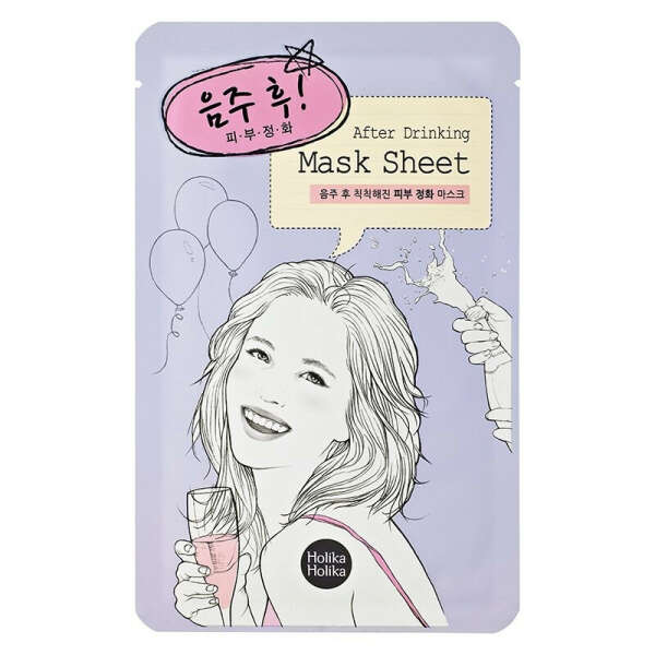 Тканевая маска для лица после вечеринки After Mask Sheet - After Drinking – купить