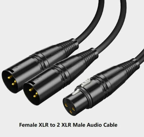 Нормальный 3XLR кабель (любой длины)