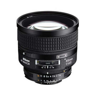 Nikon AF NIKKOR 85mm f/1.4D IF Lens + 77mm UV Filter