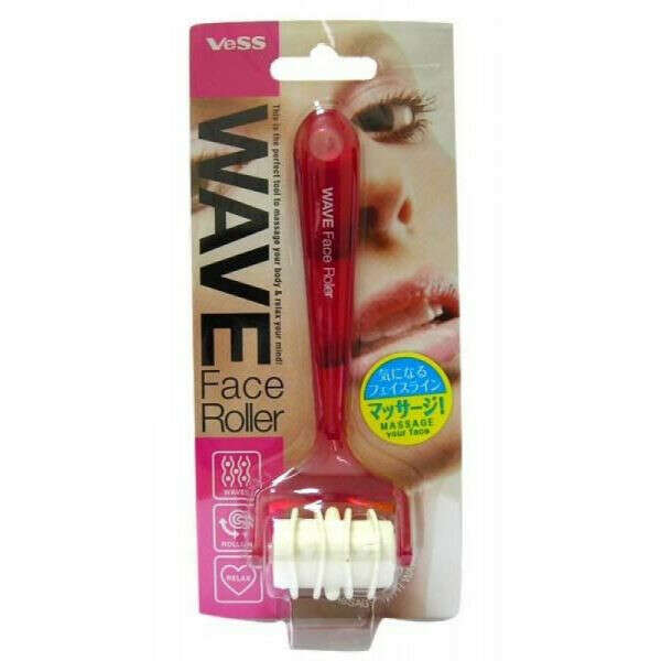 Роликовый массажер для лица Wave face roller, VESS