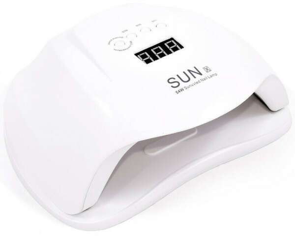 SUN MAX Профессиональная УФ-LED лампа для сушки маникюра (54 Ватт)