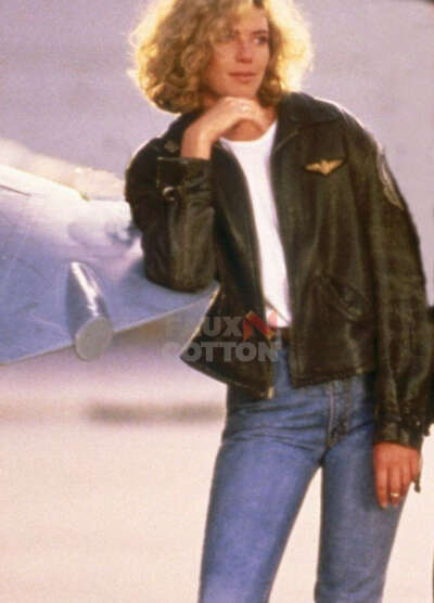 Top gun kelly mcgillis jacket