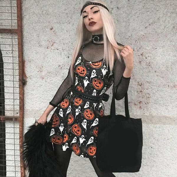Платье хеллоуин